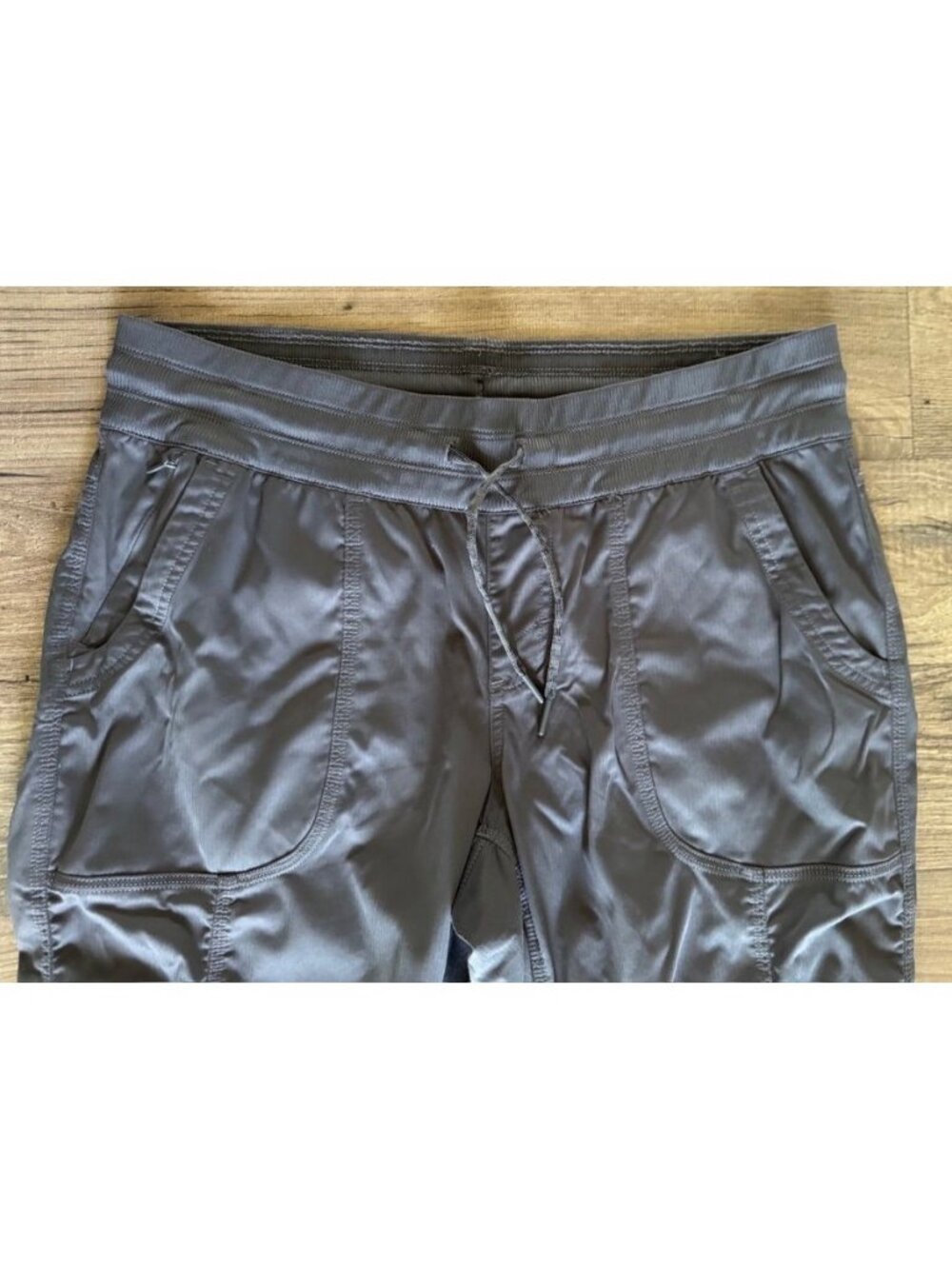 The North Face Aphrodite 2.0 Capri Pants Dark Gray Hiking Outdoors Women's Large - Picture 3 of 7